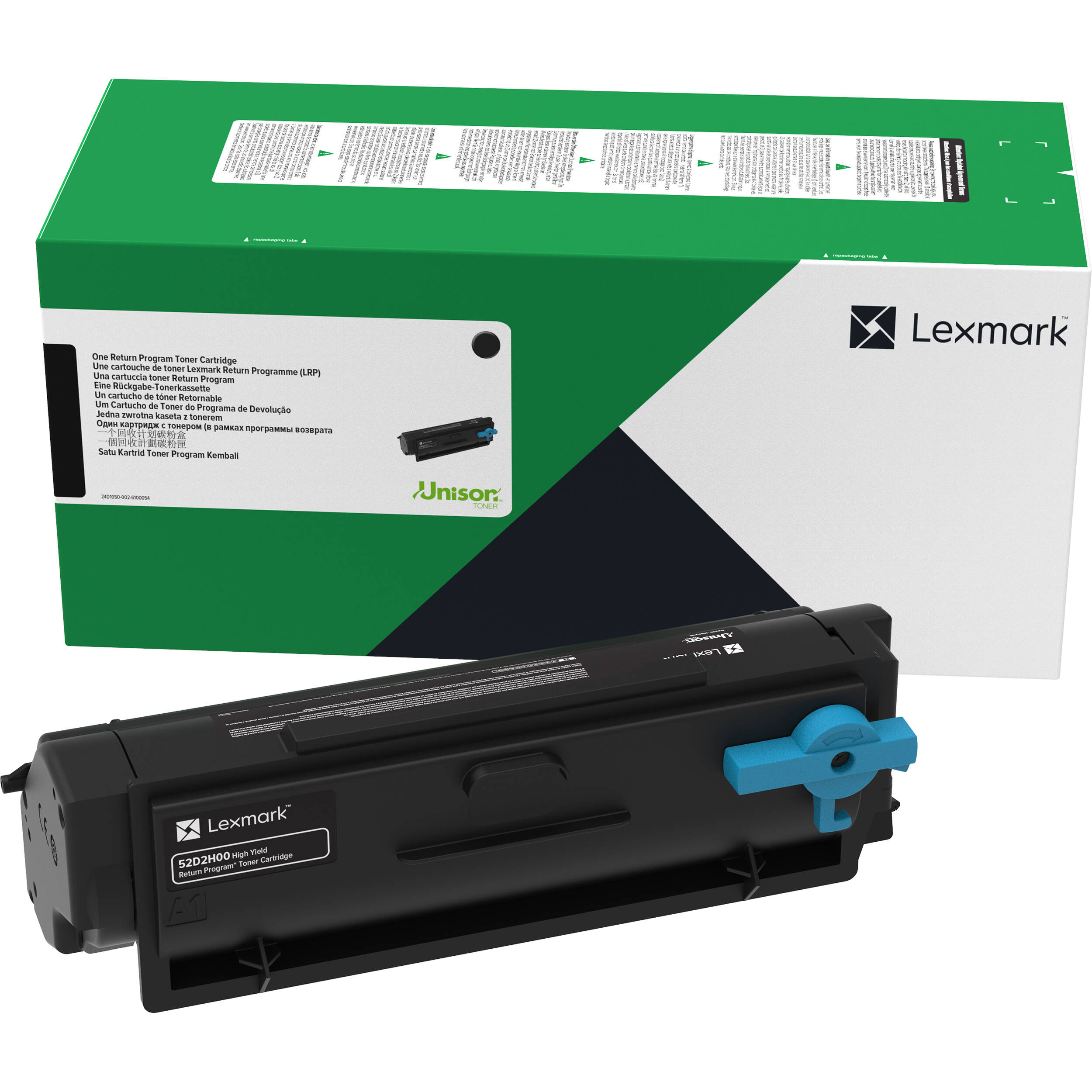 55B1X00 Extra High Yield Return Program Toner Cartridge