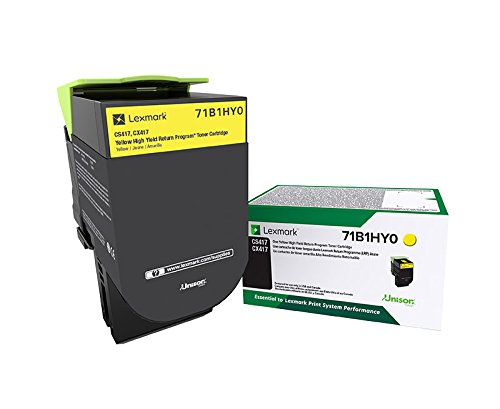 CS/CX 417, 517 Yellow High Yield Return Program Toner Cartridge