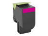 Lexmark&nbsp;801SM Magenta Standard Yield Return Program Toner Cartridge