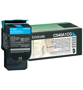 C54X/X543/X544 RETURN CYAN TONER