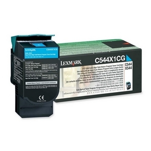 C544, X544, X546 CYAN EXTRA HIGH YIELD RETURN PROGRAM TONER CARTRIDGE