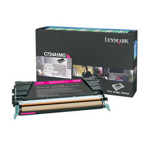 Magenta Return Program Toner Cartridge for C734, C736, X734, X736, X738