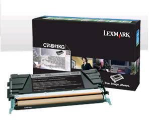 C746, C748 Black High Yield Return Program Toner Cartridge