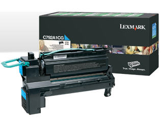  C792, X792 Cyan Return Program Print Cartridg