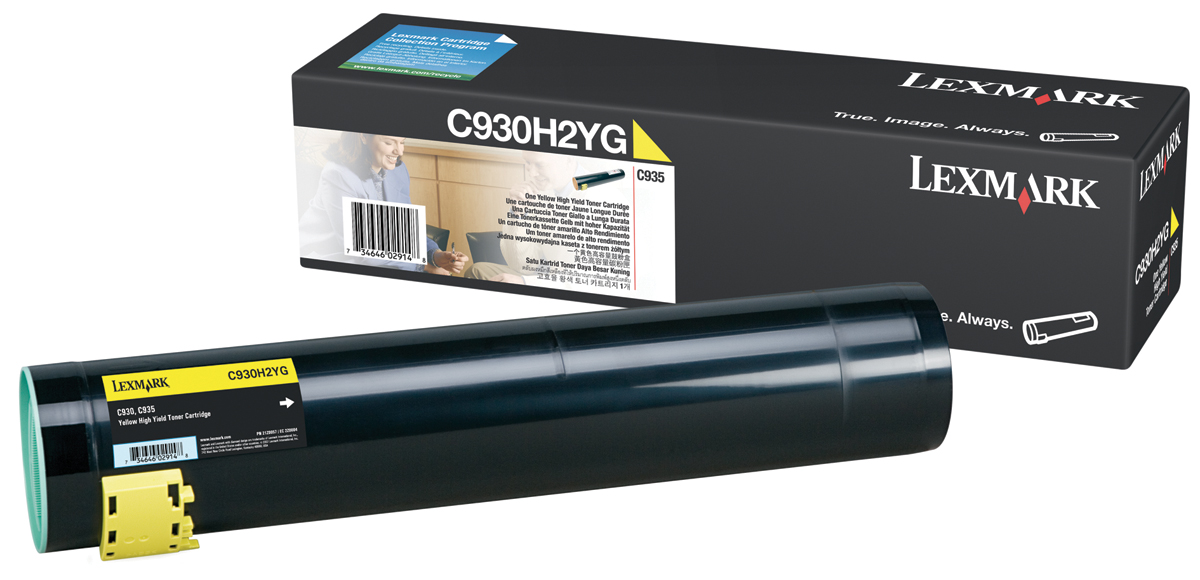 C935 Yellow High Yield Toner Cartridge 