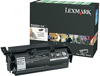 T650, T652, T654 High Yield Return Program Print Cartridge Toner